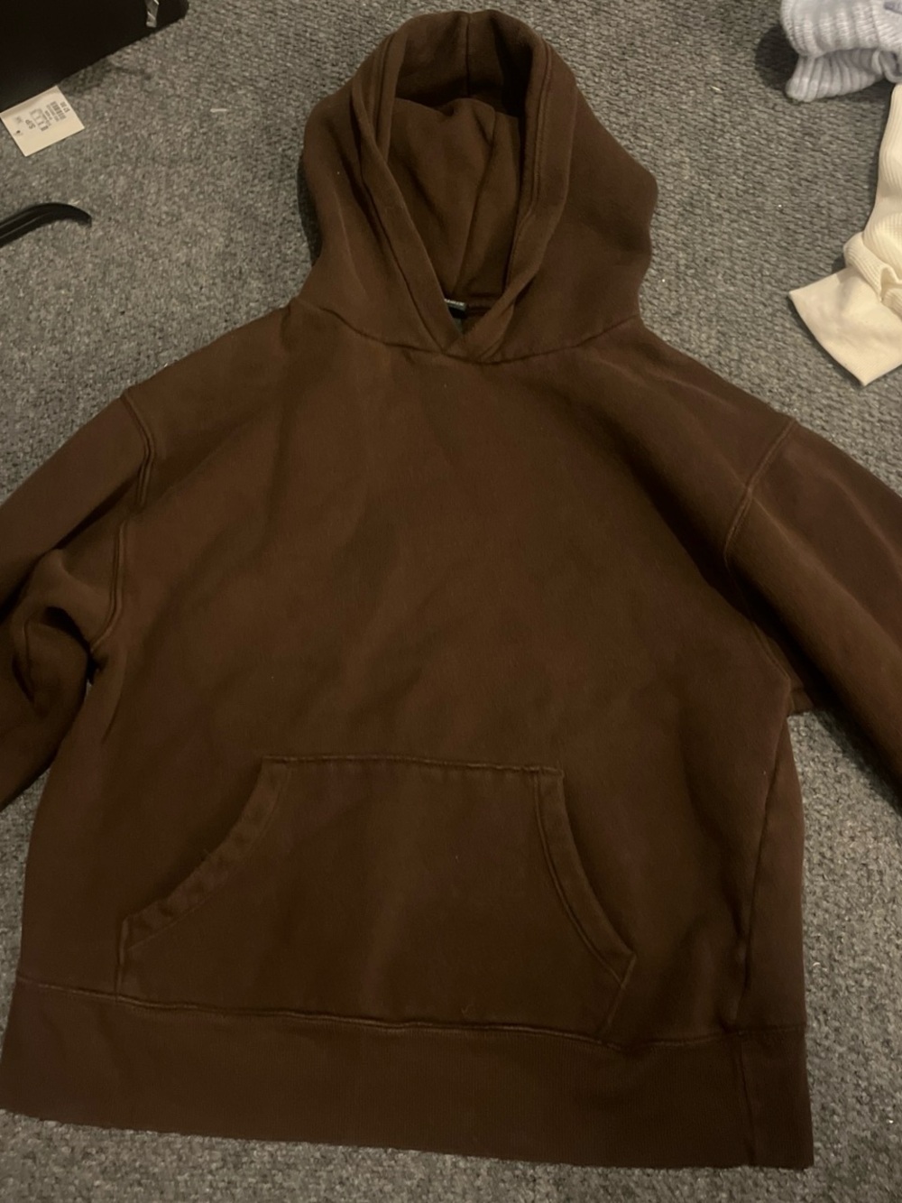 Basic brown hoodie